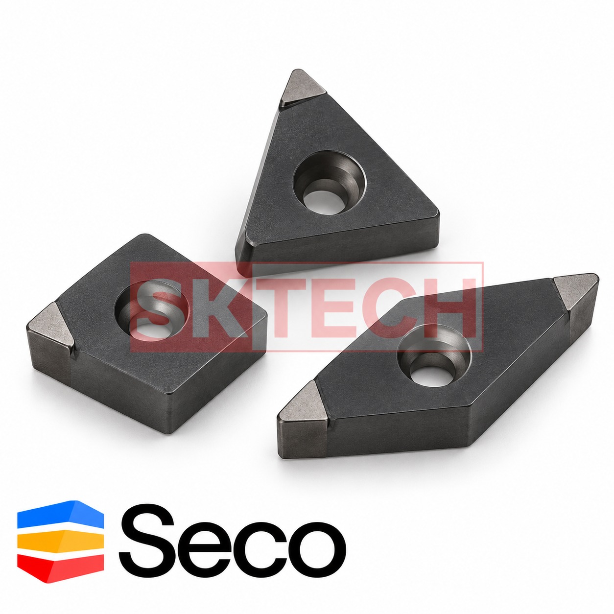 Пластина фрезерная 218.19-100T-MD08-LF CBN200 SECO